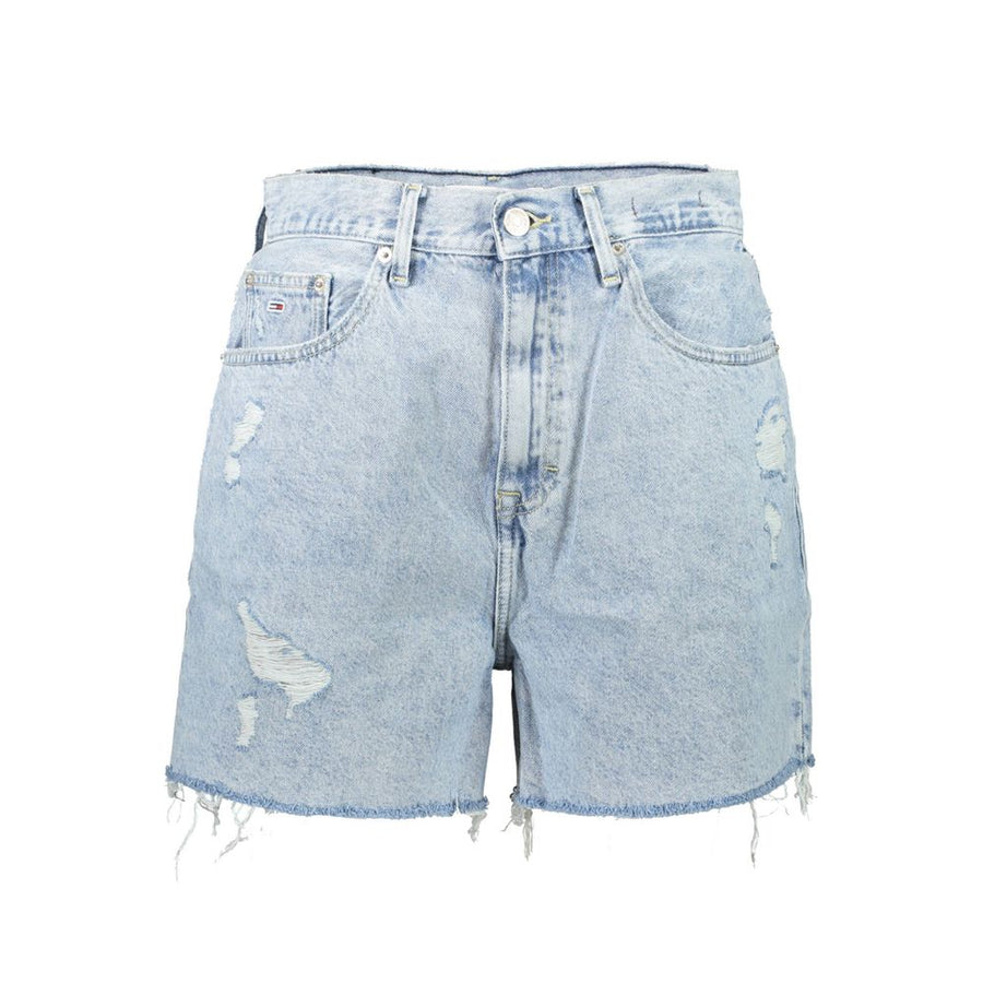 Blue Cotton Short