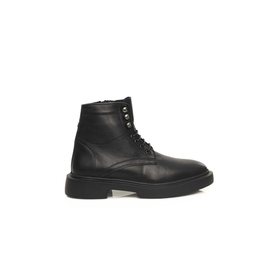 Black Calfskin Boot