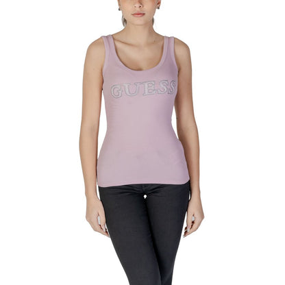Purple Cotton Tank Top