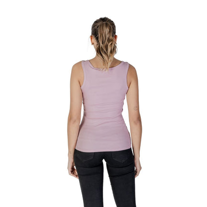 Purple Cotton Tank Top