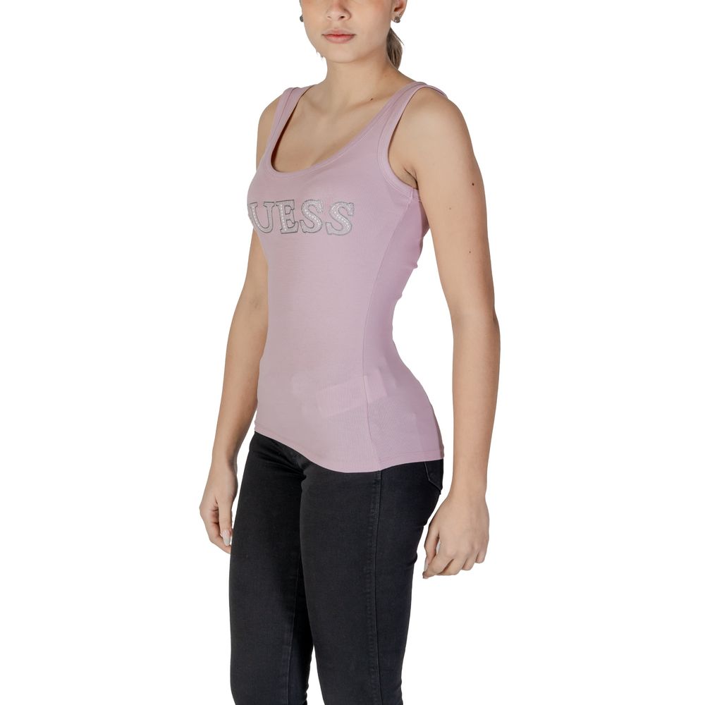 Purple Cotton Tank Top
