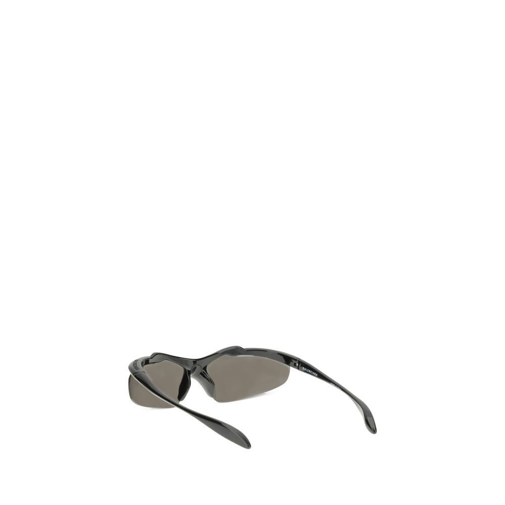 Black Polyamide Sunglasses