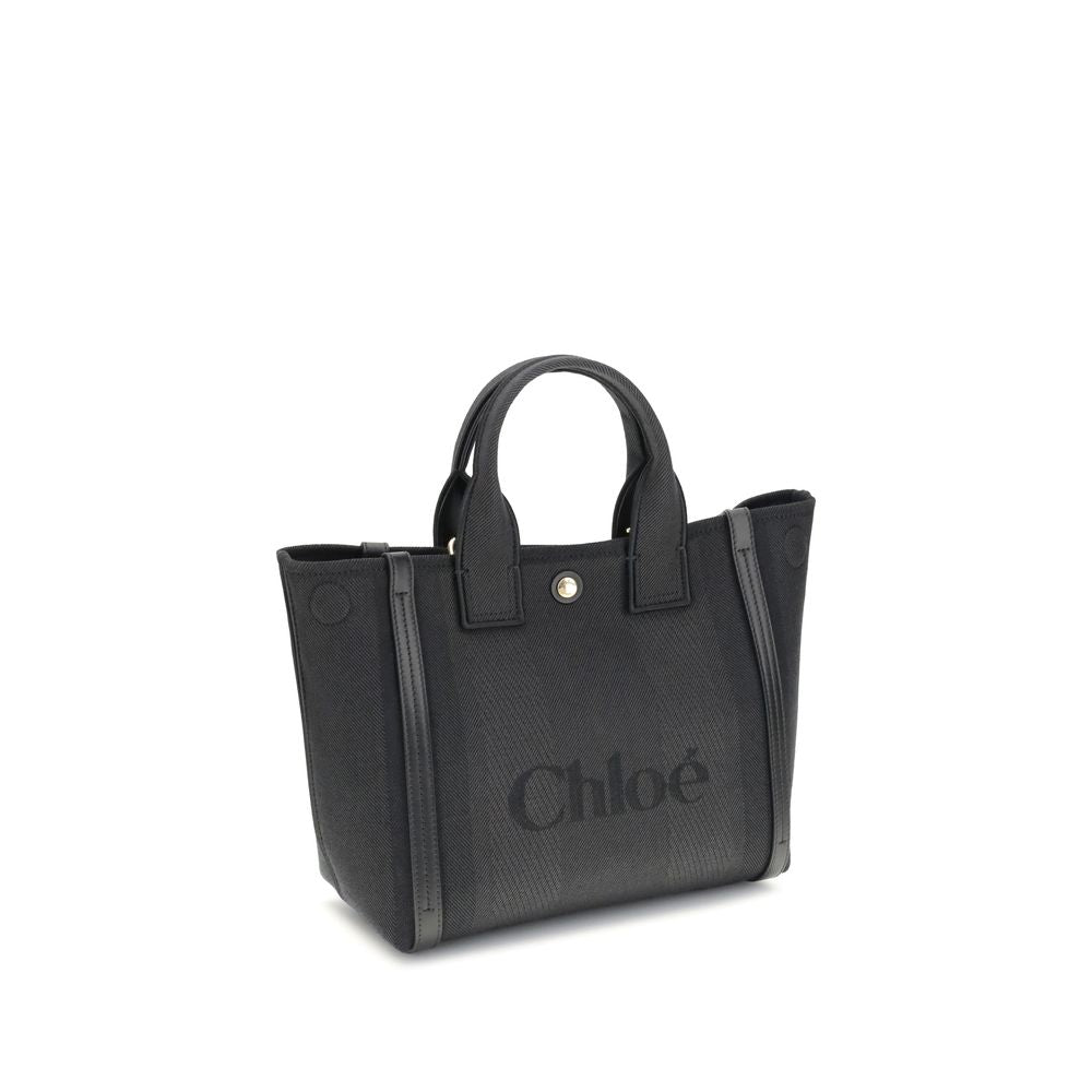 Black Cotton Handbag