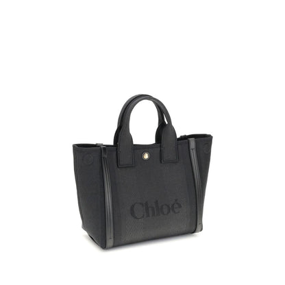 Black Cotton Handbag