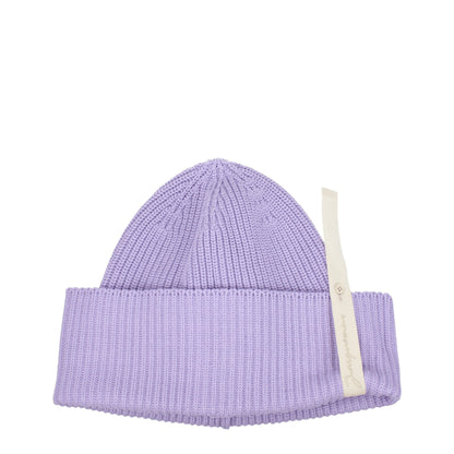 Purple Cotton Beanie