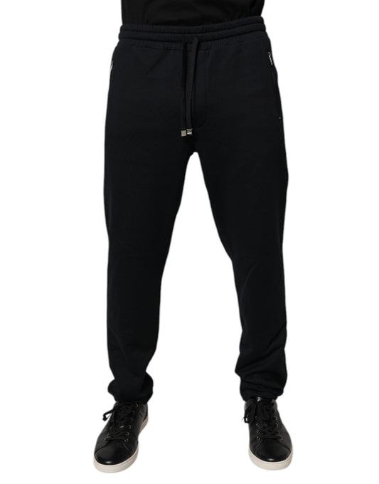 Blue Cotton Jogger Jogging Men Trouser Pants