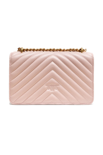 Powder Pink Love One Mini Shoulder Bag