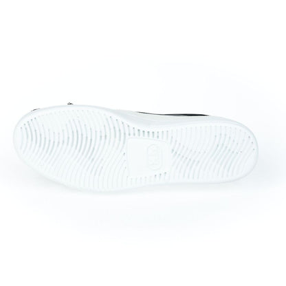 Black And White Bovine Leather Shoe