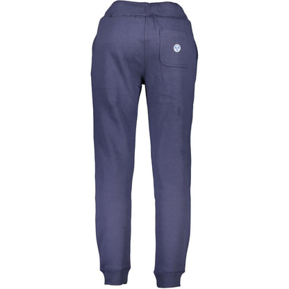 Blue Cotton Pant