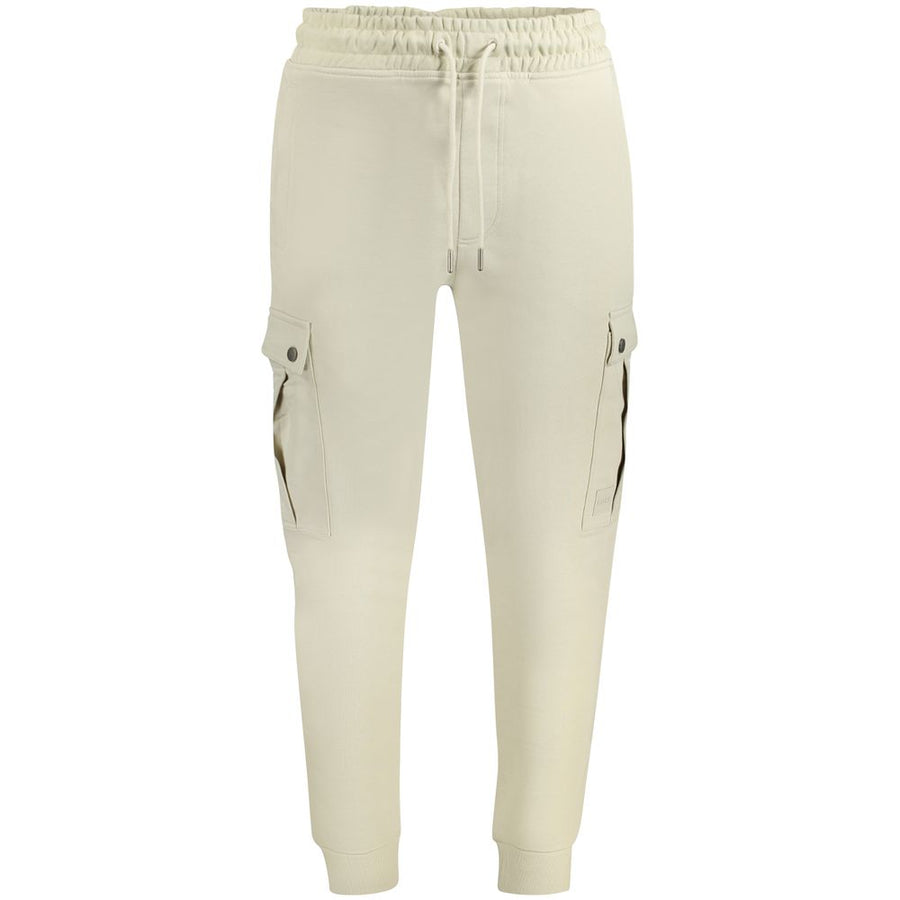 Beige Cotton Pant
