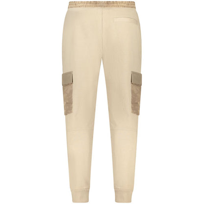 Beige Cotton Pant