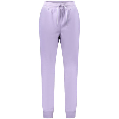 Purple Polyester Pant