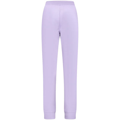 Purple Polyester Pant