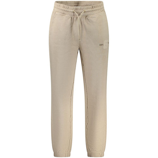 Beige Cotton Pant