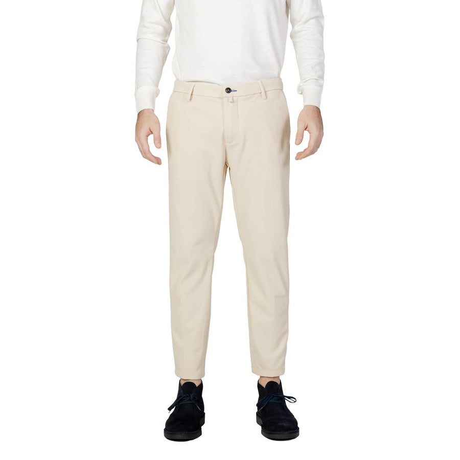 Beige Nylon Pant
