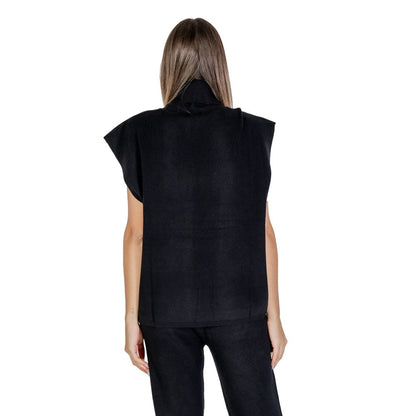 Black Viscose Turtleneck
