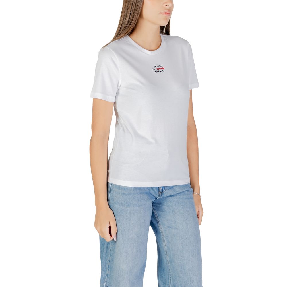 Bicolor Cotton T-Shirt