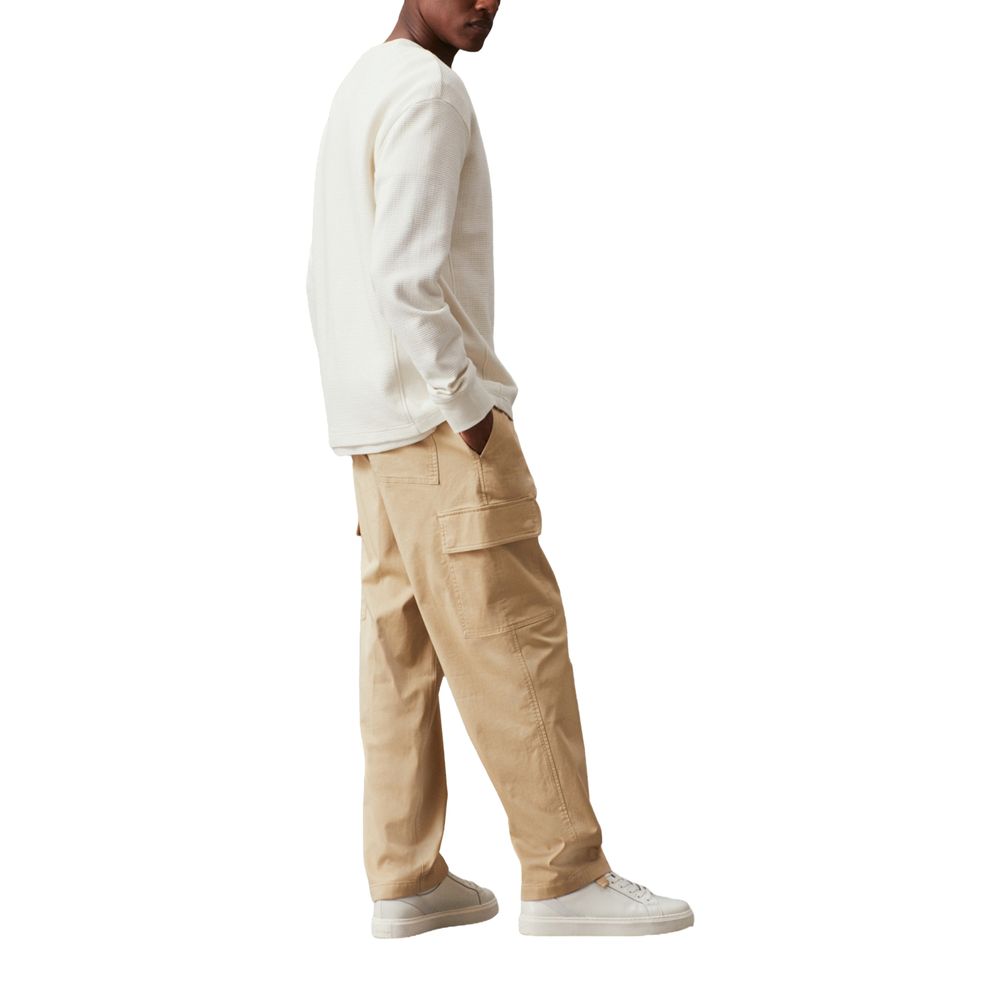 Beige Recycled Cotton Pant