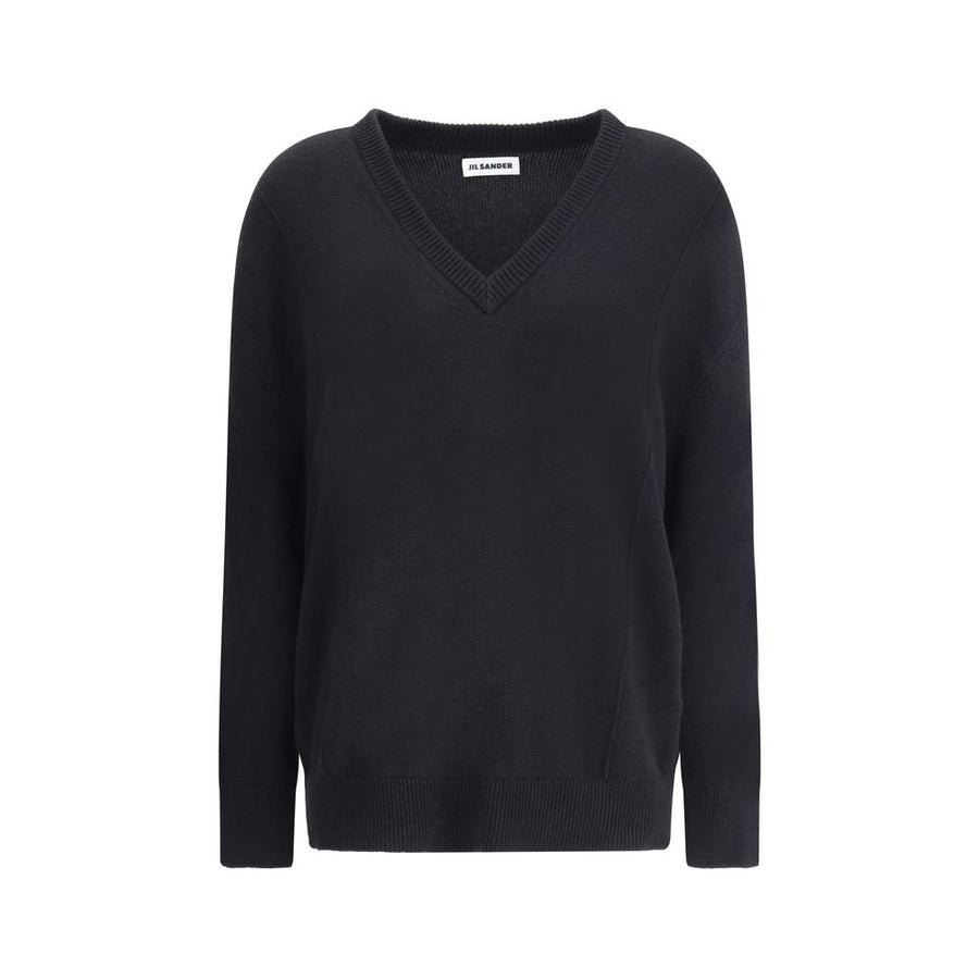 Black Wool Sweatshirt