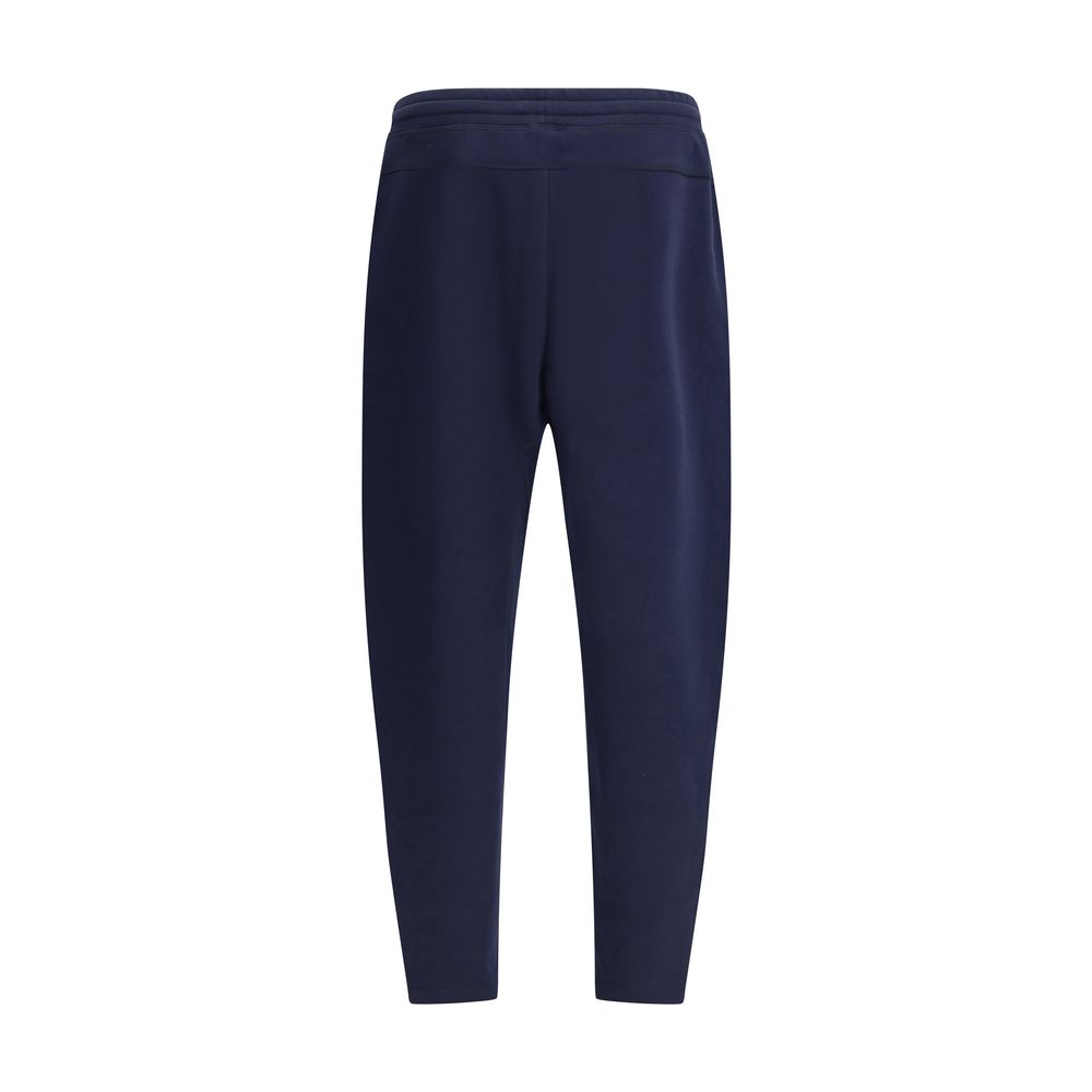 Blue Cotton Joggers (Workout Pants)