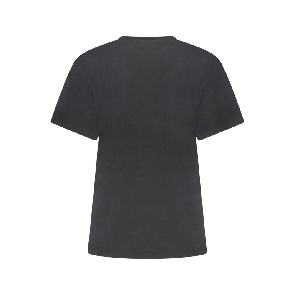 Black Cotton T-Shirt
