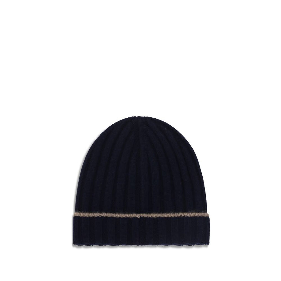 Blue Cashmere Beanie