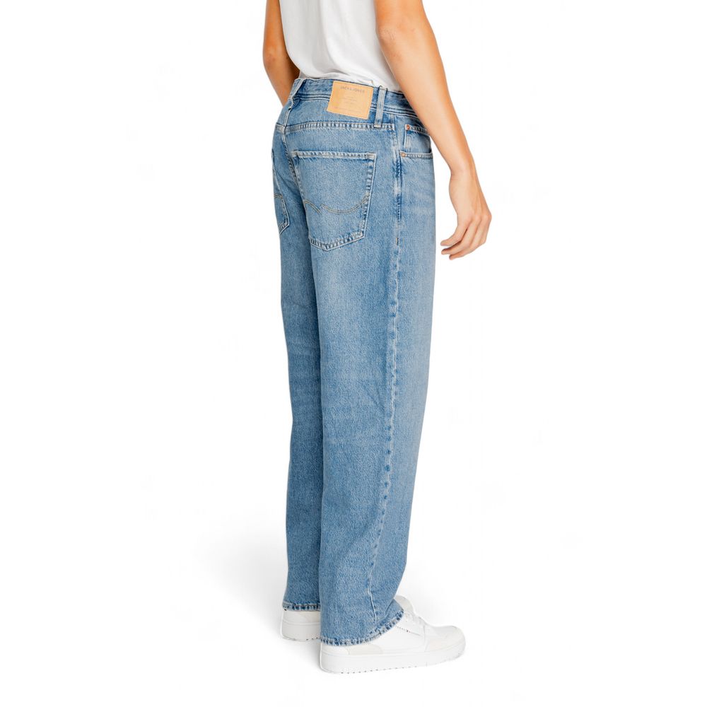 Blue Cotton Relaxed Fit Jeans