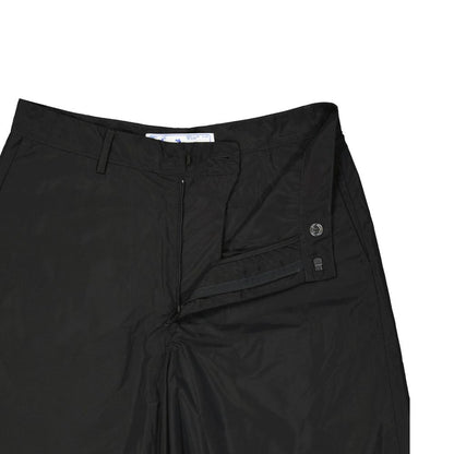 Black Polyester Short And Mini Shorts