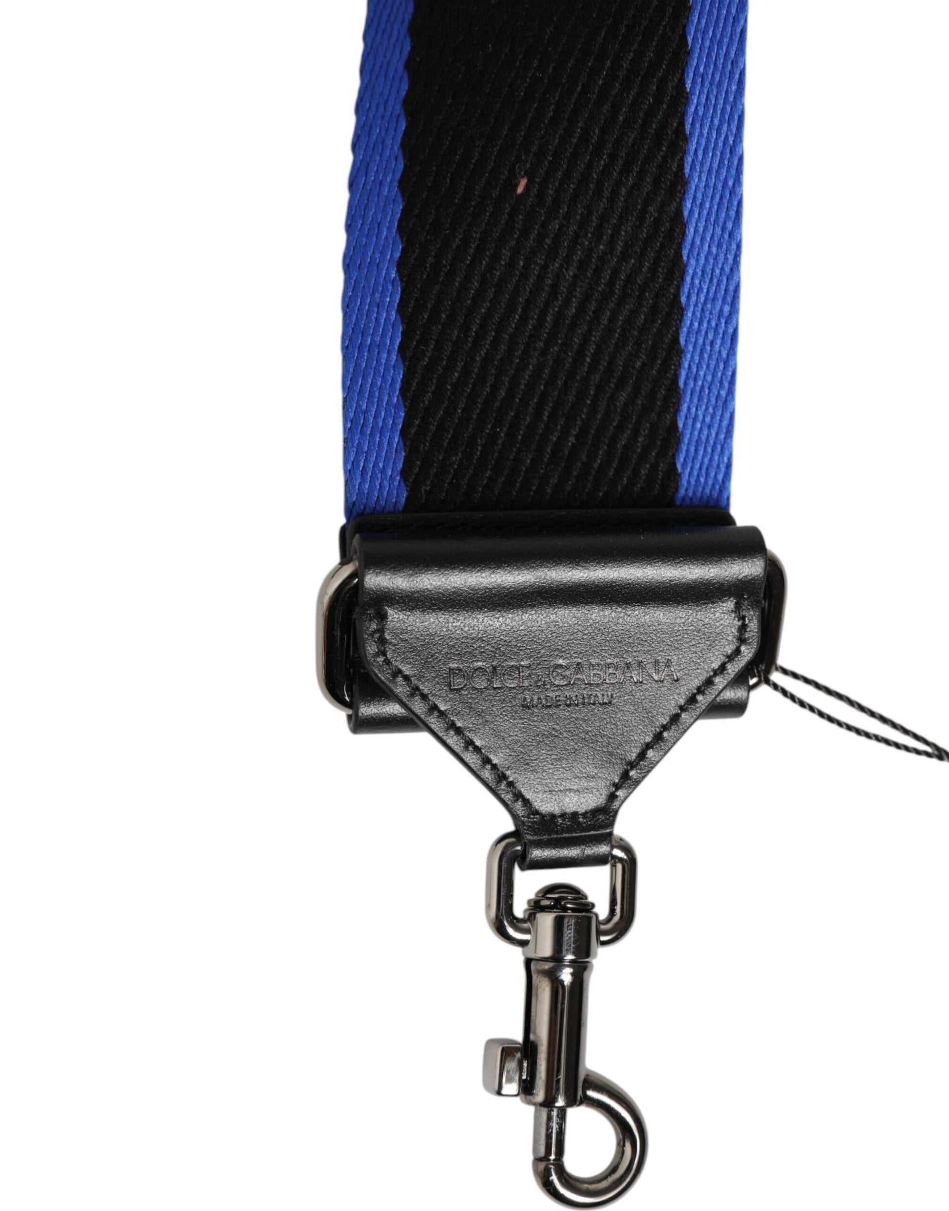 Black Blue Colorful Lettering Bag Handle Shoulder Strap