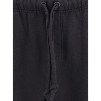 Black Cotton Joggers (Workout Pants)