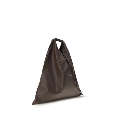 Brown Polyethylene Handbag