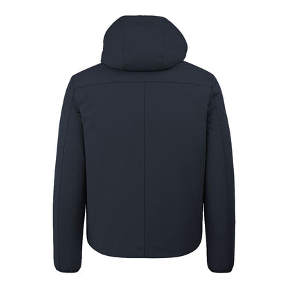 Blue Nylon Men's Jacket