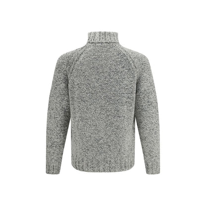 Cashmere and Wool Turtleneck Sweater