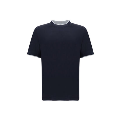 Blue Cotton T-Shirt