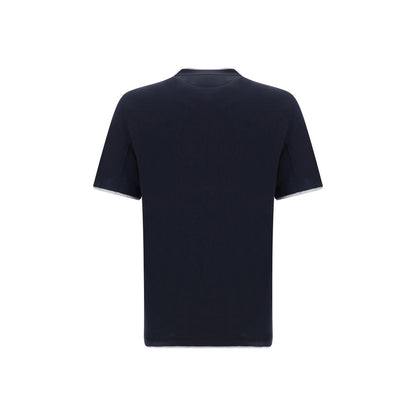 Blue Cotton T-Shirt