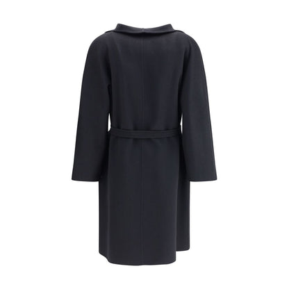 Black Cashmere Coat
