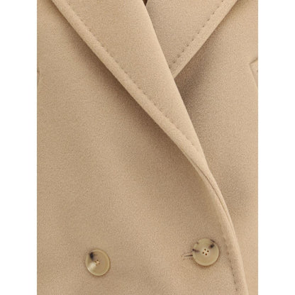 Beige Wool Coat