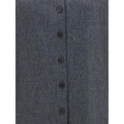 Gray Wool Shirt