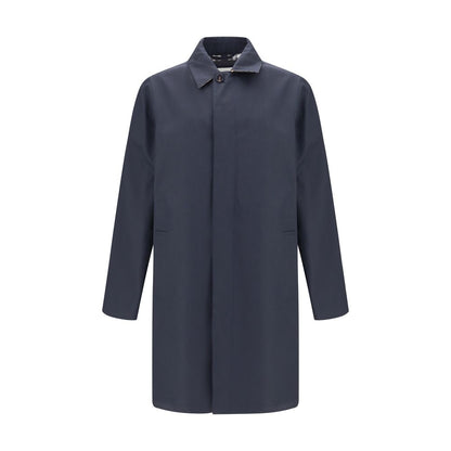 Blue Cotton Coat
