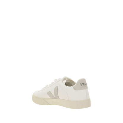White Calf Leather Bos Taurus Low Top Sneakers