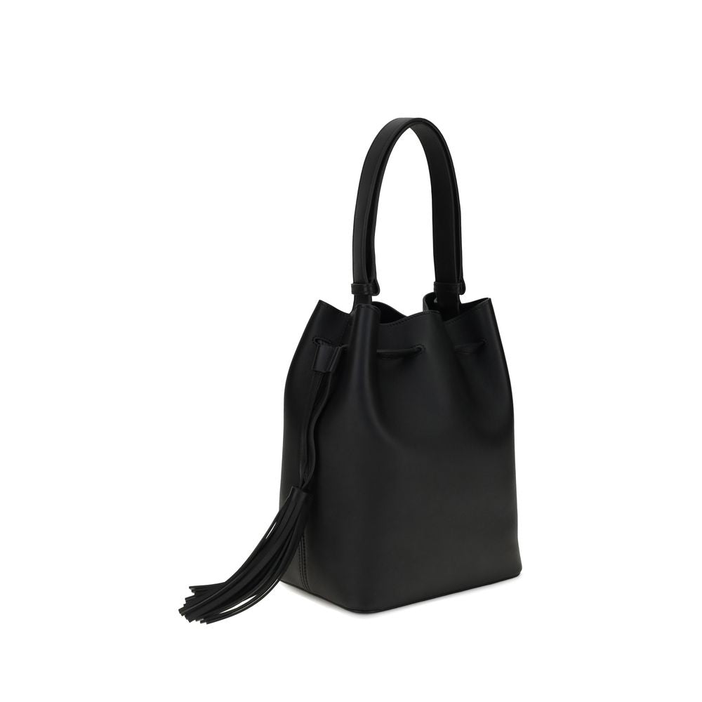 Black Calf Leather Bos Taurus Shoulder Bag