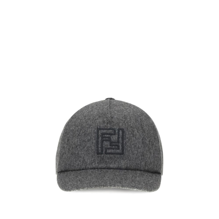 Gray Wool Cap (Baseball Hat)