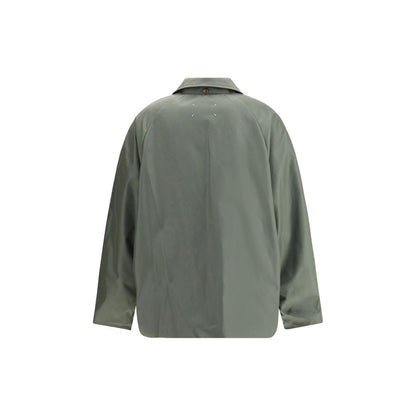 Green Wool Shell Jacket