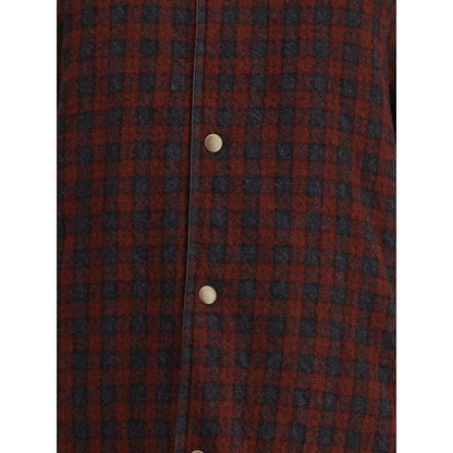 Green Wool Shell Jacket