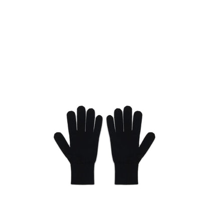 Black Wool Gloves