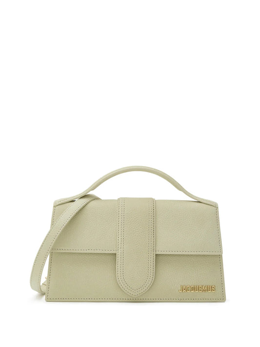 Beige Textured Le Grand Bambino Bag