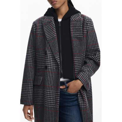 Gray Wool Women Coat
