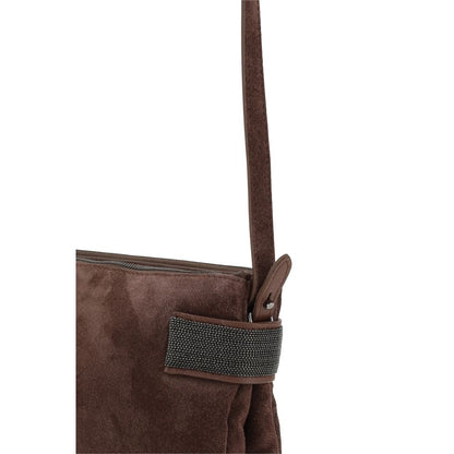 Brown Calf Leather Bos Taurus Shoulder Bag