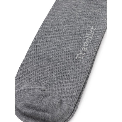 Gray Cotton Socks