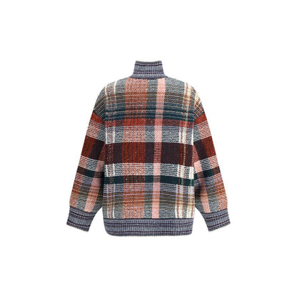 Multicolor Wool Cardigan